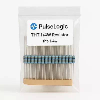 Product PulseLogic THT 1/4W Resistor model B4C7CF Image